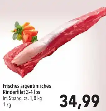 CITTI Markt Frisches argentinisches Rinderfilet Angebot