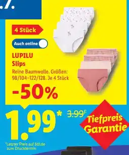 Lidl LUPILU Slips Angebot