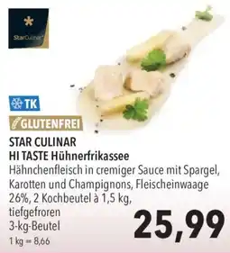 CITTI Markt Star culinar hi taste hühnerfrikassee Angebot