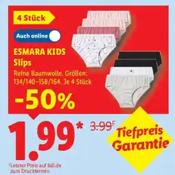Lidl ESMARA KIDS Slips Angebot