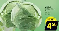 CITTI Markt Weiẞkohl Angebot