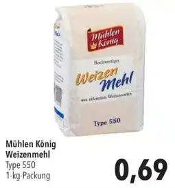 CITTI Markt Mühlen König Weizenmehl Angebot
