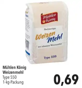 CITTI Markt Mühlen König Weizenmehl Angebot