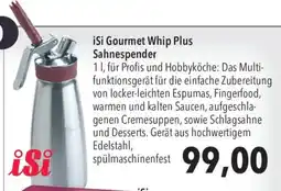 CITTI Markt iSi Gourmet Whip Plus Sahnespender Angebot
