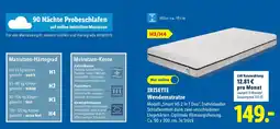 Lidl IRISETTE Wendematratze Modell „Smart HS 2 in 1 Duo". Angebot