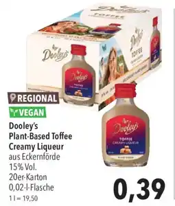 CITTI Markt Dooley's Plant-Based Toffee Creamy Liqueur Angebot