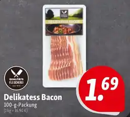 Nah & Frisch Delikatess Bacon Angebot