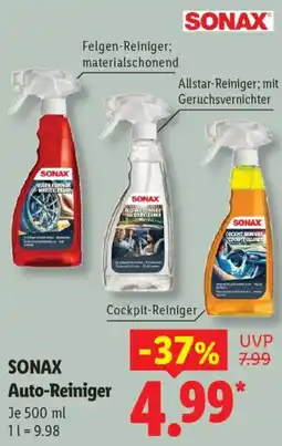 Lidl SONAX Auto-Reiniger Angebot
