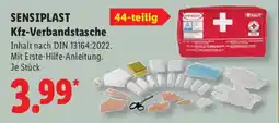 Lidl SENSIPLAST Kfz-Verbandstasche Angebot
