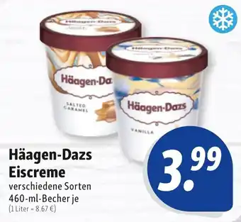 Nah & Frisch Häagen-Dazs Eiscreme Angebot