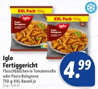 Nah & Frisch Iglo fertiggericht Angebot