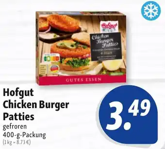 Nah & Frisch Hofgut Chicken Burger Patties Angebot