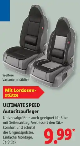 Lidl ULTIMATE SPEED Autositzaufleger Angebot