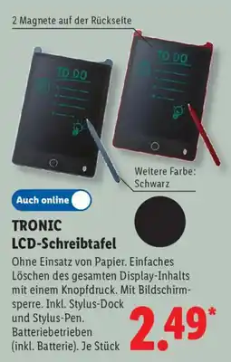 Lidl TRONIC LCD-Schreibtafel Angebot
