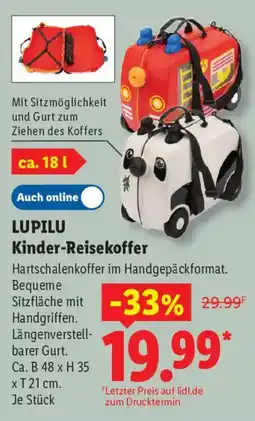 Lidl LUPILU Kinder-Reisekoffer Angebot