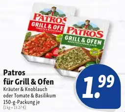 Nah & Frisch Patros für Grill & Ofen Angebot