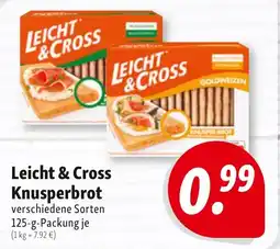 Nah & Frisch Leicht & Cross Knusperbrot Angebot