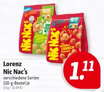 Nah & Frisch Lorenz Nic Nac's Angebot
