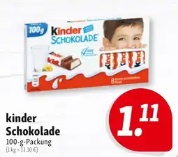 Nah & Frisch kinder Schokolade Angebot