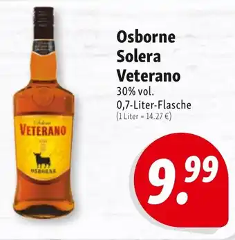 Nah & Frisch Osborne Solera Veterano Angebot