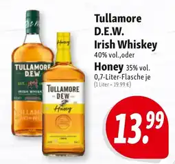 Nah & Frisch Tullamore D.E.W. Irish Whiskey oder Honey Angebot
