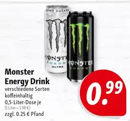 Nah & Frisch Monster Energy Drink Angebot