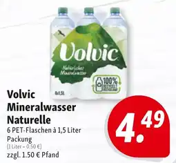 Nah & Frisch Volvic Mineralwasser Naturelle Angebot