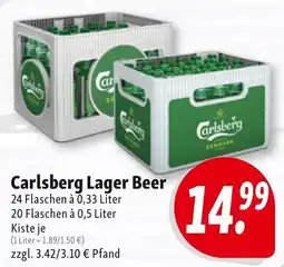 Nah & Frisch Carlsberg Lager Beer Angebot