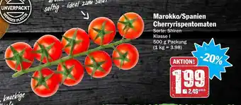 Hit Marokko/Spanien Cherryrispentomaten Angebot