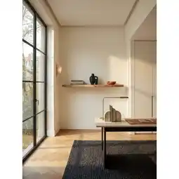 Netto Marken-Discount Wandregal Massivholz Baumkante Landhausstil, Akazie 120x26x4 cm Angebot