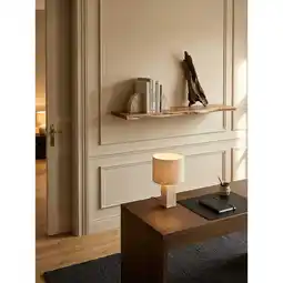 Netto Marken-Discount Wandregal Massivholz Baumkante Landhausstil, Akazie 100x26x4 cm Angebot