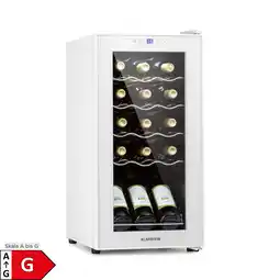 Netto Marken-Discount Shiraz 15 Slim Uno Weinkühlschrank 44l Touch-Bedienfeld 5-18°C Weiß 15 Flaschen 1 Kühlzone Angebot