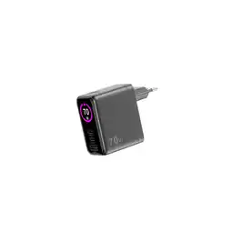 Netto Marken-Discount Ladegerät 70W GaN 2x USB C 1x USB mit LED Display und Power Delivery Angebot