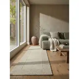 Netto Marken-Discount Läufer uni Natur 60 x 230 cm - MOLE Kadima Design Angebot
