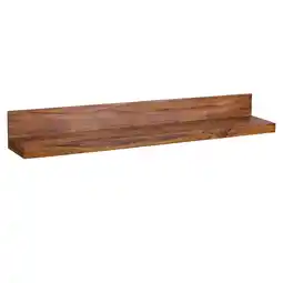 Netto Marken-Discount Wandregal Massivholz Landhausstil 140 cm Naturprodukt Angebot