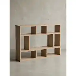 Netto Marken-Discount Wandregal Eiche Holz Freischwebend Modern, Sonoma 75x16x51 cm Angebot