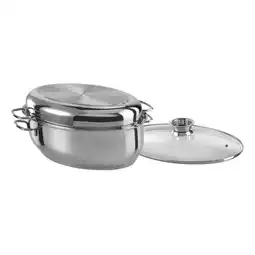 Netto Marken-Discount GSW Ovaler Edelstahl Multibräter 38cm 3 in 1 Angebot