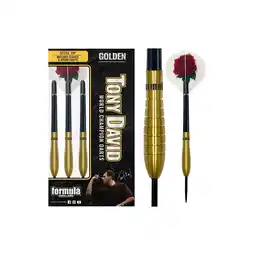 Netto Marken-Discount Formula Sports Tony David Golden Dartset 23g Steeldarts Angebot