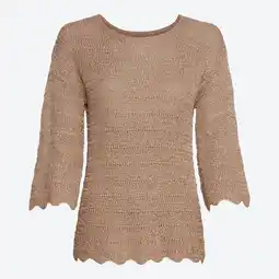 NKD Damen-Pullover im gehäkelten Design Angebot