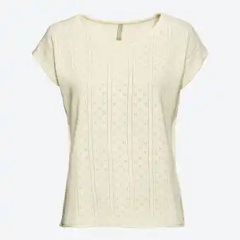 NKD Damen-T-Shirt in Ajour-Design Angebot
