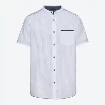 NKD Herren-Kurzarmhemd mit Mandarinkragen Angebot