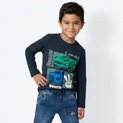 NKD Kinder-Jungen-Langarmshirt mit Frontaufdruck Angebot
