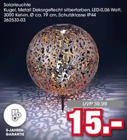 Möbel Martin Solarleuchte Angebot