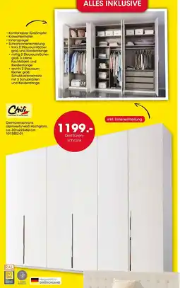 Möbel Martin Chili Drehtürenschrank Angebot
