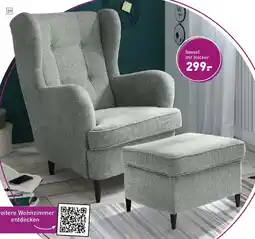 Möbel Martin Sessel mit Hocker Angebot