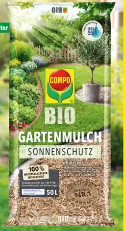 Hagebau Compo Bio Gartenmulch und Sonnenschutz Angebot