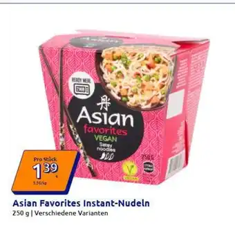 Action Asian Favorites Instant-Nudeln Angebot