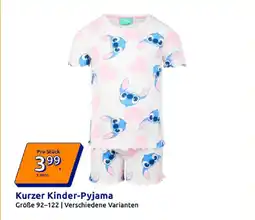 Action Kurzer kinder-pyjama Angebot