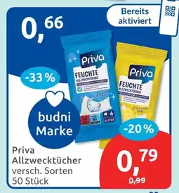 Budni Priva allzwecktücher Angebot