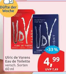Budni Ulric de varens eau de toilette Angebot
